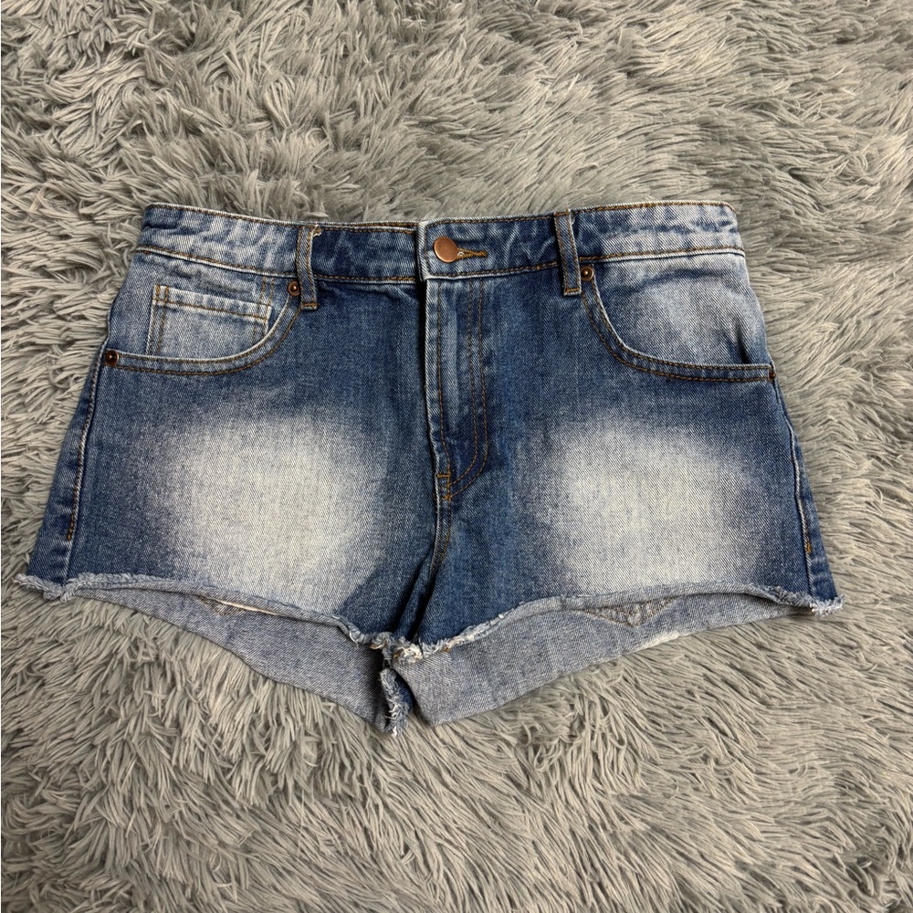 Forever 21 Light Blue Denim Shorts